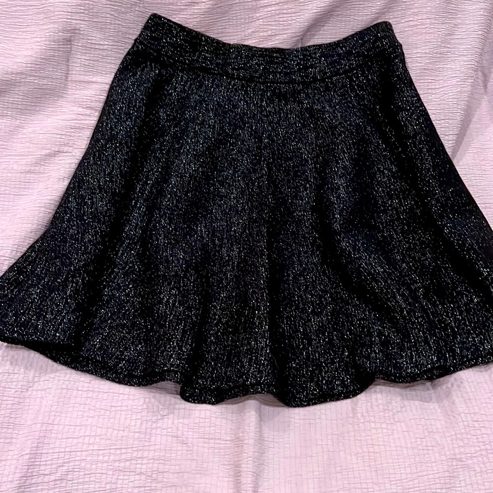 Warm Small Sparkly mini skirt a line skirt